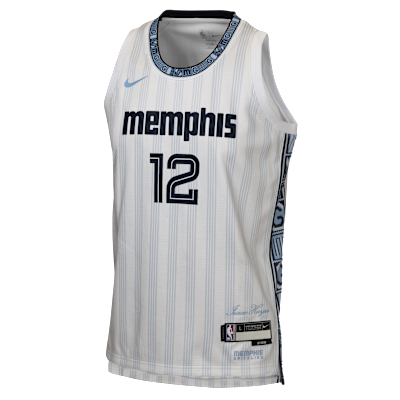 Ja Morant Memphis Grizzlies City Edition Big Kids' Nike NBA